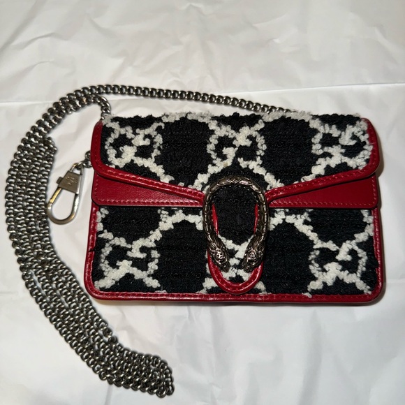 Gucci Dionysus Bag GG super mini multicolor worn 3x with box Authentic - Picture 5 of 13